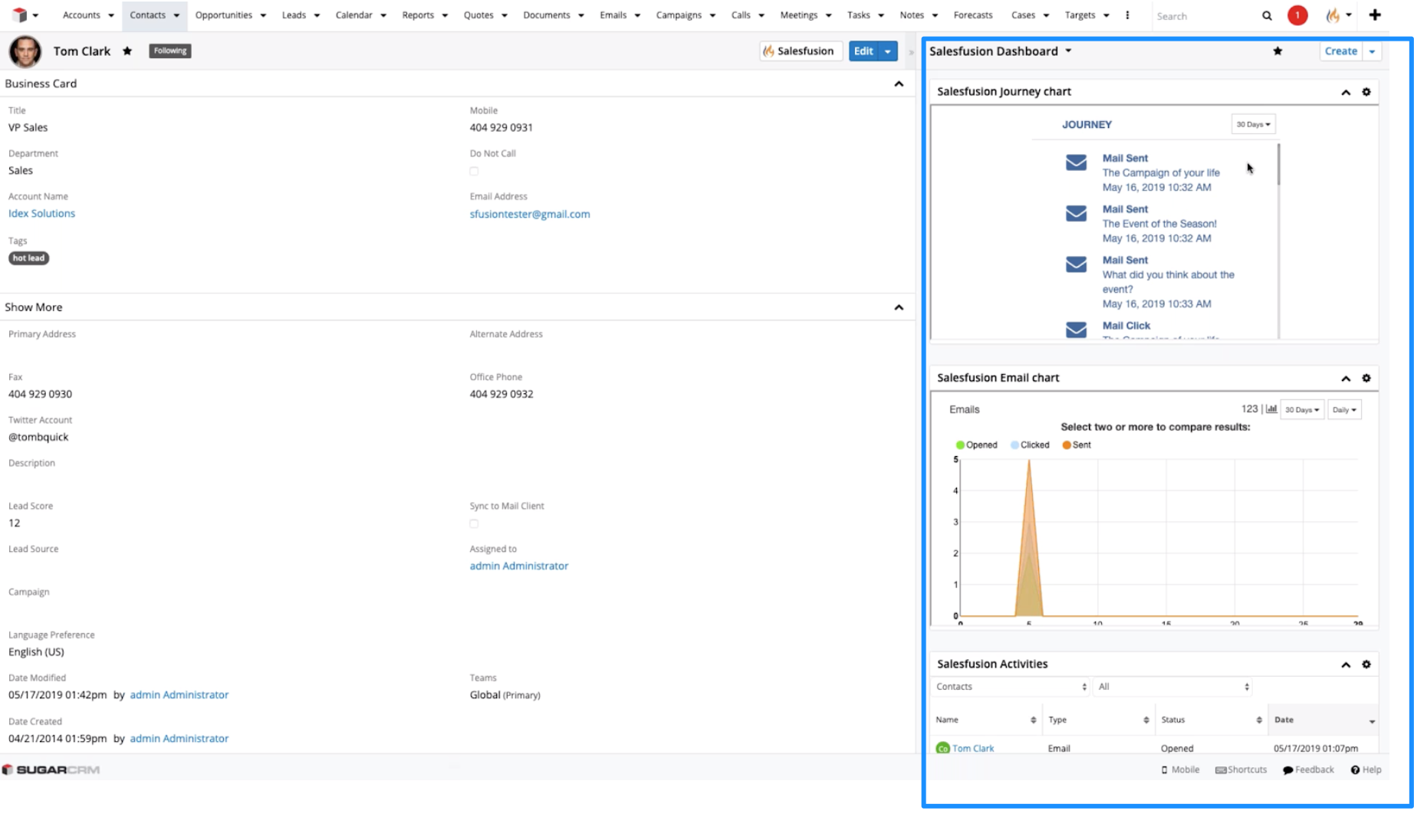 Salesfusion and SugarCRM Drive Better Sales Insights